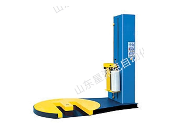 山東M叉車槽型托盤纏繞機 山東M叉車槽型托盤纏繞機